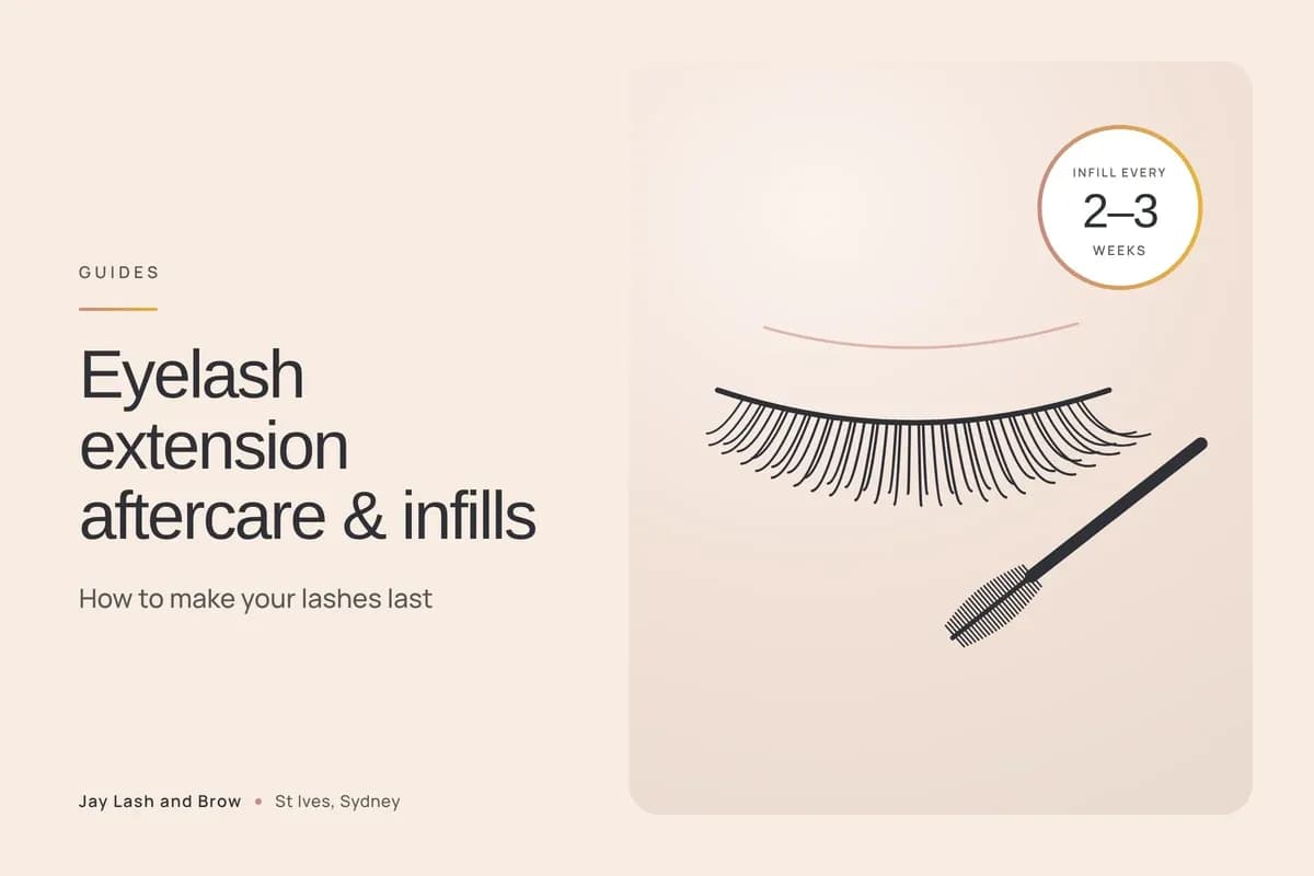 Eyelash Extension Aftercare & Infills: How to Make Your Lashes Last