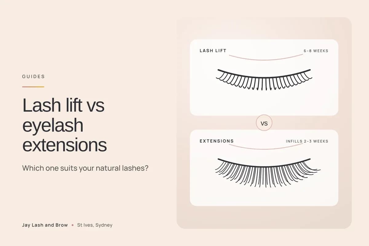 Lash Lift vs Eyelash Extensions: Which Is Right for Your Lashes?